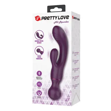 All Rounder Vibrador Punto G Morado - 10 Modos | Pretty Love