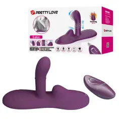 PRETTY LOVE - LUKA SIT-DOWN VIBRADOR CON EFECTO CALOR Y CONTROL REMOTO 2