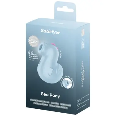 Sea Pony Vibrador & Estimulador Air Pulse | Satisfyer