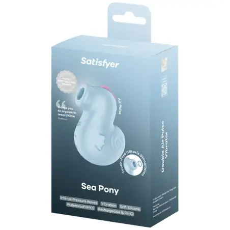 Sea Pony Vibrador & Estimulador Air Pulse | Satisfyer