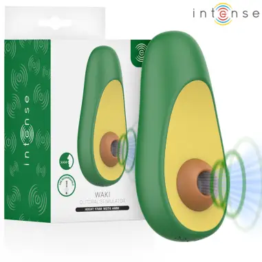 INTENSE - WAKI ESTIMULADOR SUCCIONADOR DE CLÍTORIS AGUACATE
