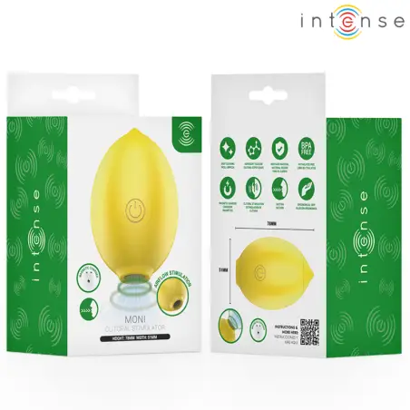 Moni Estimulador Succionador de Clítoris Limón | Intense