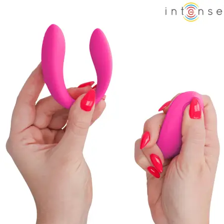 Nora Estimulador de Pinza con Vibración Rosa | Intense