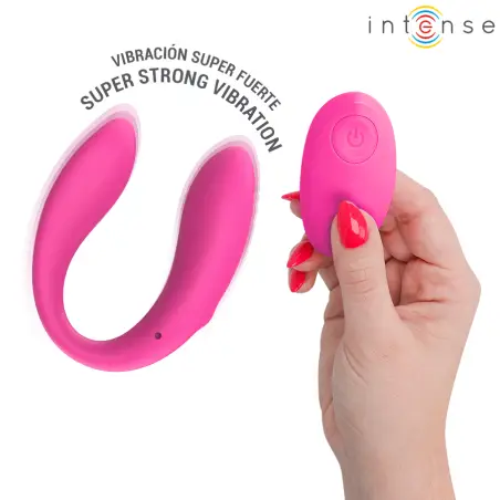 Nora Estimulador de Pinza con Vibración Rosa | Intense