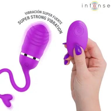 Sookie Huevo Vibrador con Control Remoto Morado | Intense