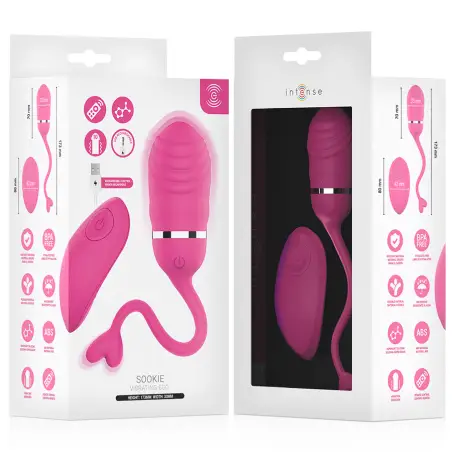 Sookie Huevo Vibrador con Control Remoto Rosa | Intense
