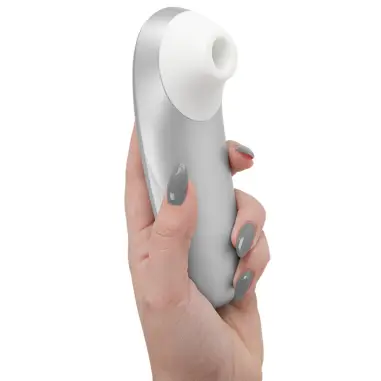 Pro Vibrant Estimulador de Clítoris Gris Plata | Womanizer