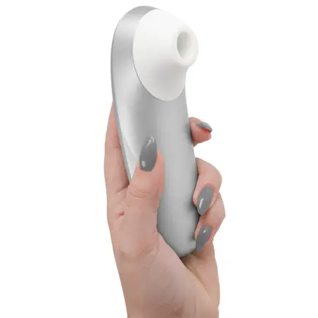 Pro Vibrant Estimulador de Clítoris Gris Plata | Womanizer