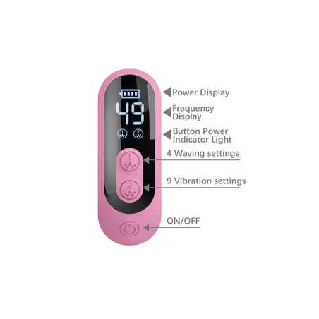 Bella Vibrador Rabbit con Estimulación Mariposa y LED Rosa