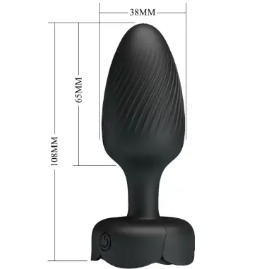 Varian Plug Anal con Luz LED 10.8 cm | Pretty Love