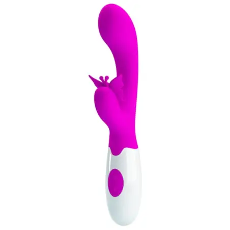 Butterfly Kiss Vibrador Rabbit 30 Funciones Morado