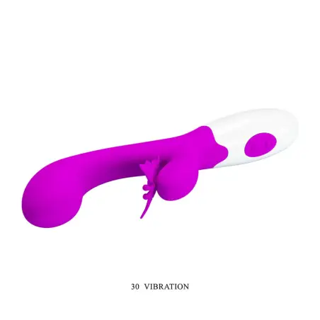 Butterfly Kiss Vibrador Rabbit 30 Funciones Morado