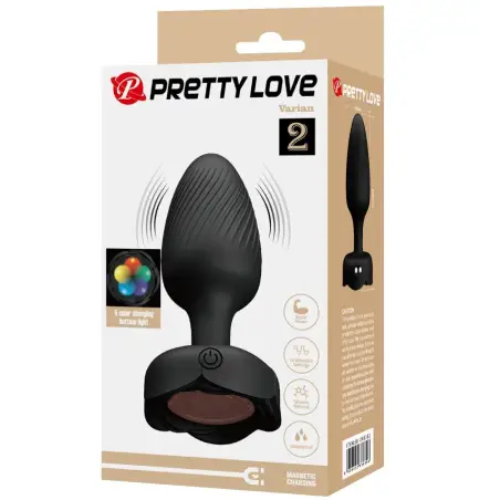 Varian Plug Anal con Luz LED 10.8 cm | Pretty Love