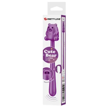 Cute Bear Flirting Stick Vibrador Recargable | Pretty Love