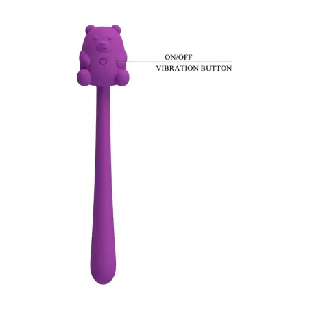 Cute Bear Flirting Stick Vibrador Recargable | Pretty Love