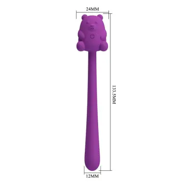 Cute Bear Flirting Stick Vibrador Recargable | Pretty Love