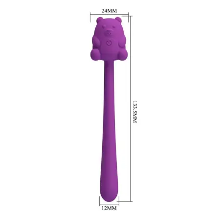 Cute Bear Flirting Stick Vibrador Recargable | Pretty Love