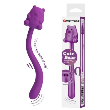 Cute Bear Flirting Stick Vibrador Recargable | Pretty Love