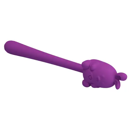 Vibrador Flexible Cute Bunny Flirting Stick Recargable USB