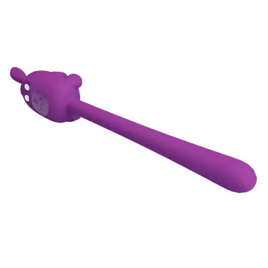 Vibrador Flexible Cute Bunny Flirting Stick Recargable USB