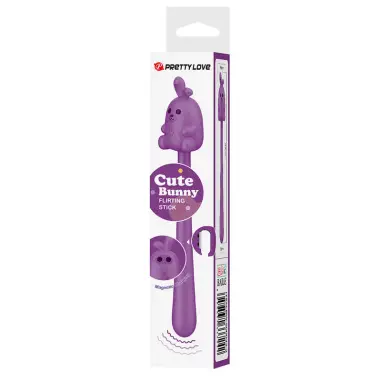 Vibrador Flexible Cute Bunny Flirting Stick Recargable USB