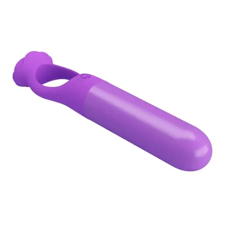 Giana Mini Masajeador Vibrador Recargable Morado - 10 Modos