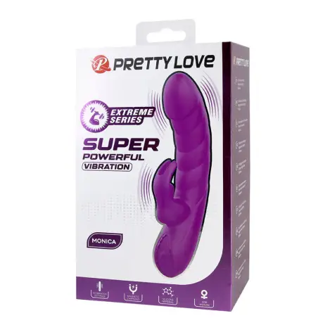 Monica Vibrador Doble Estimulación para Punto G y Clítoris