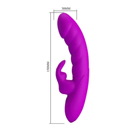 Monica Vibrador Doble Estimulación para Punto G y Clítoris