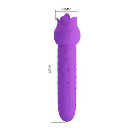 Dannell Vibrador con Estimulación Oral y Clitoral Recargable