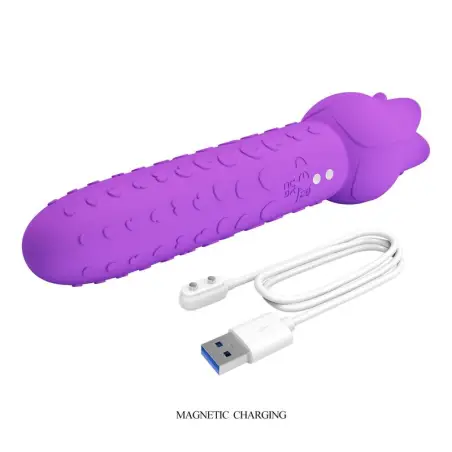 Dannell Vibrador con Estimulación Oral y Clitoral Recargable