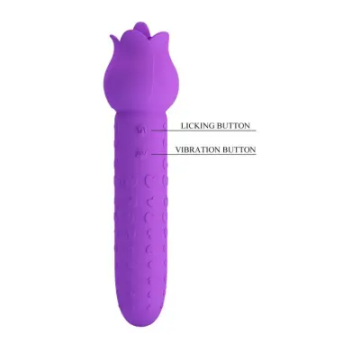 Dannell Vibrador con Estimulación Oral y Clitoral Recargable