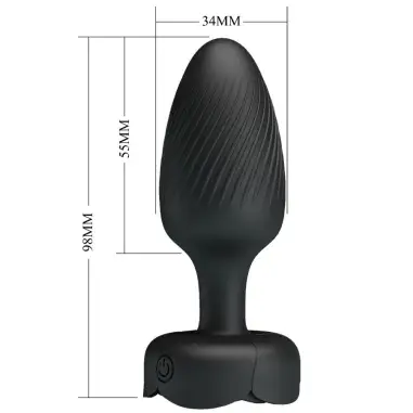 Osborn Plug Anal con Luz LED 9.8 cm | Pretty Love