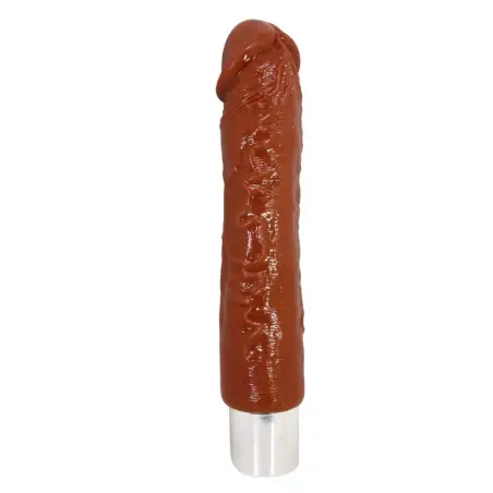 Pro Vibrador Realístico 23,5 cm Ø 4,8 cm Color Marrón