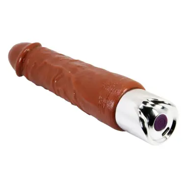 Pro Vibrador Realístico 23,5 cm Ø 4,8 cm Color Marrón