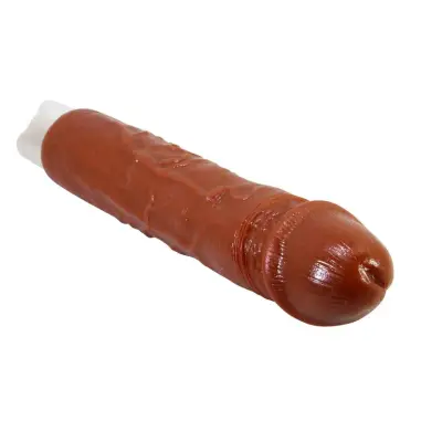 Pro Vibrador Realístico 23,5 cm Ø 4,8 cm Color Marrón