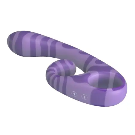 Summer Vibrador Doble con Asa 19 cm Ø 3,5 cm Morado