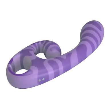 Summer Vibrador Doble con Asa 19 cm Ø 3,5 cm Morado