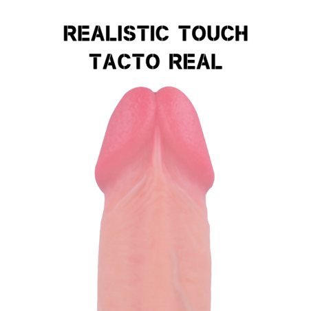 ROCKARMY - ARNÉS + DUAL DENSITY CRUSADER DILDO REALISTA 21.5 CM -O- 4.46 CM ROCK ARMY