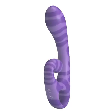 Summer Vibrador Doble con Asa 19 cm Ø 3,5 cm Morado