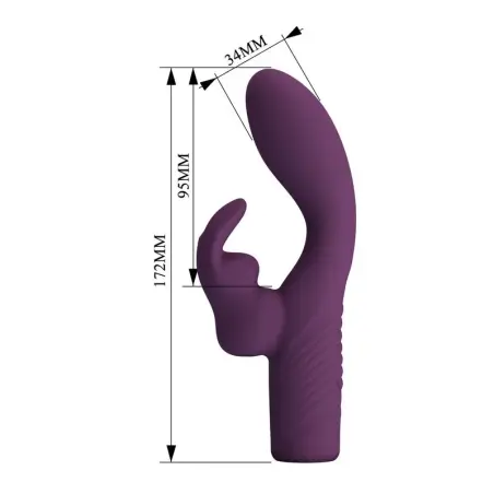 Olivia Vibrador Rabbit Recargable 10 Funciones | Pretty Love