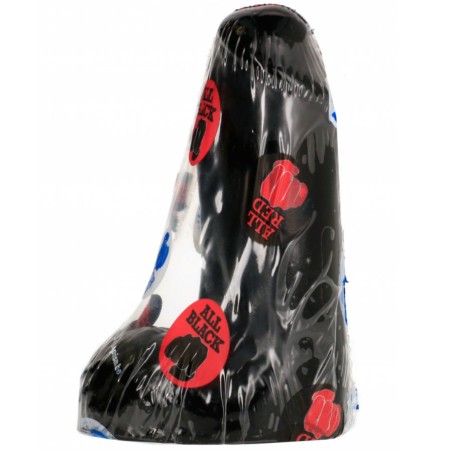 ALL BLACK - DILDO REALÍSTICO 13 CM ALL BLACK