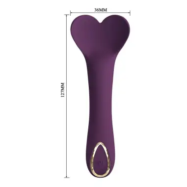 Kenyell Vibrador Recargable 10 Funciones Morado - Sumergible