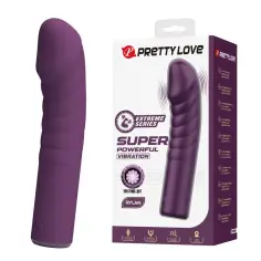 PRETTY LOVE - RYLAND VIBRADOR RECARGABLE 10 FUNCIONES MORADO