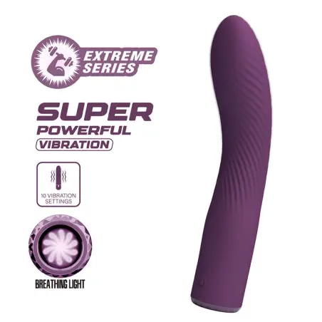 Kissell Vibrador Recargable 10 Funciones Morado - Sumergible