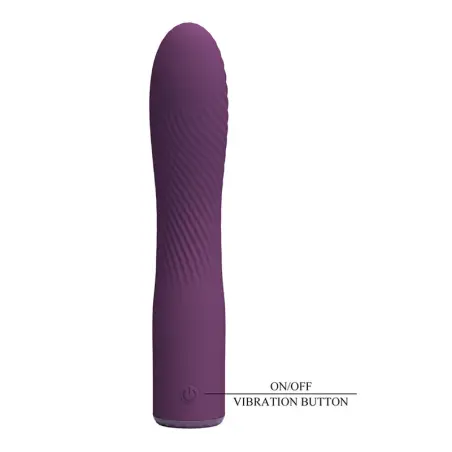Kissell Vibrador Recargable 10 Funciones Morado - Sumergible