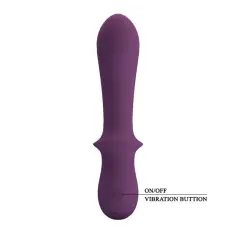 PRETTY LOVE - ABIGAIL VIBRADOR RECARGABLE 10 FUNCIONES MORADO 2