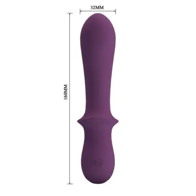 Abigail Vibrador Recargable 10 Funciones Morado - Sumergible