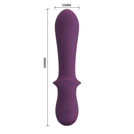 Abigail Vibrador Recargable 10 Funciones Morado - Sumergible
