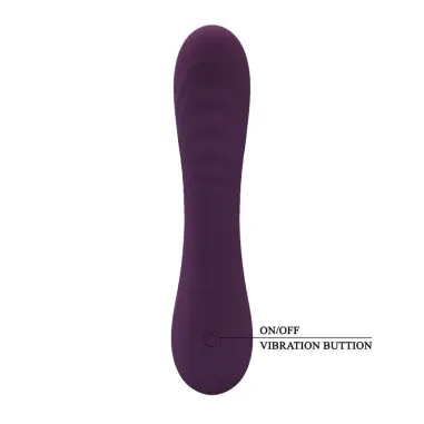 Alexisrose Vibrador Recargable 10 Funciones Morado