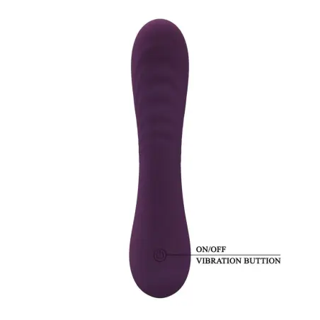 Alexisrose Vibrador Recargable 10 Funciones Morado